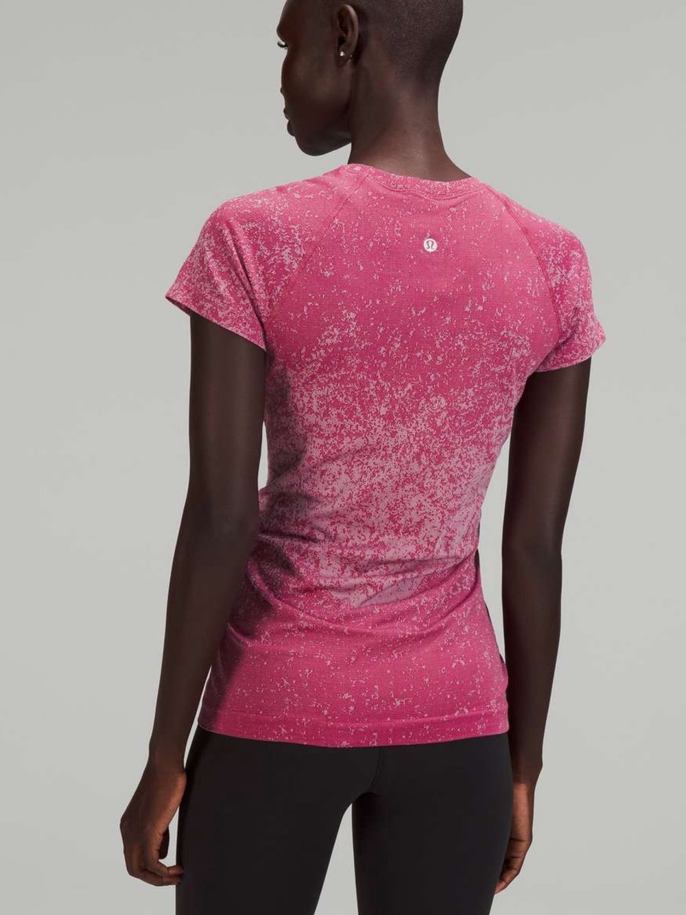Lululemon swiftly tech tee short sleeve shirt 2.0 size 0 splatter